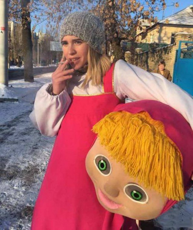 Забавные картинки с девушками