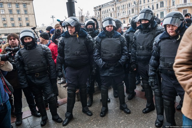 Кремль отреагировал на жалобы о насилии со стороны силовиков на митинге