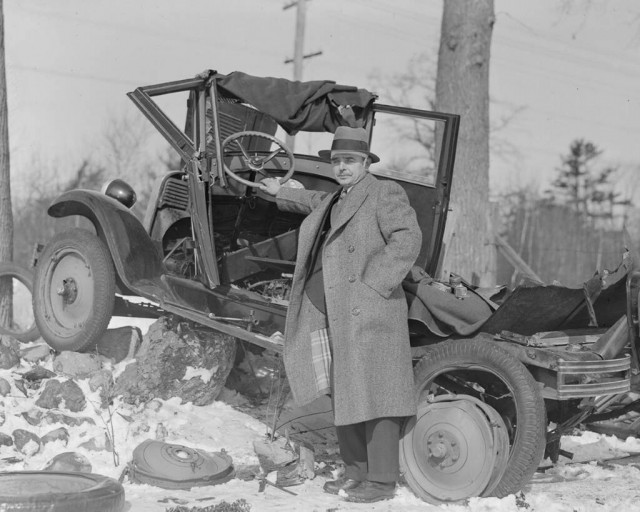Трагичные и нелепые автомобильные аварии Бостона в 1930-х годах