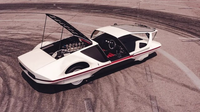 Спорткар-звездолет Ferrari Modulo.