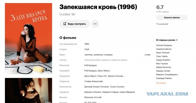 Какие свои фильмы нравятся Тарантино