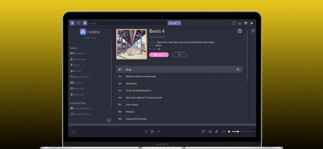 Nuclear — бесплатный плеер для стриминга музыки из свободных источников
