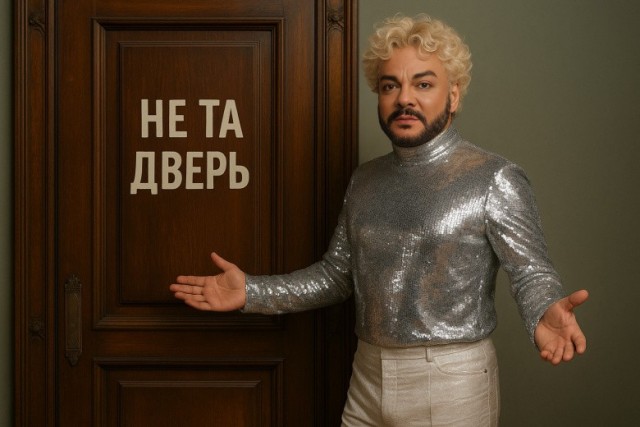 Выкинули новую дверь
