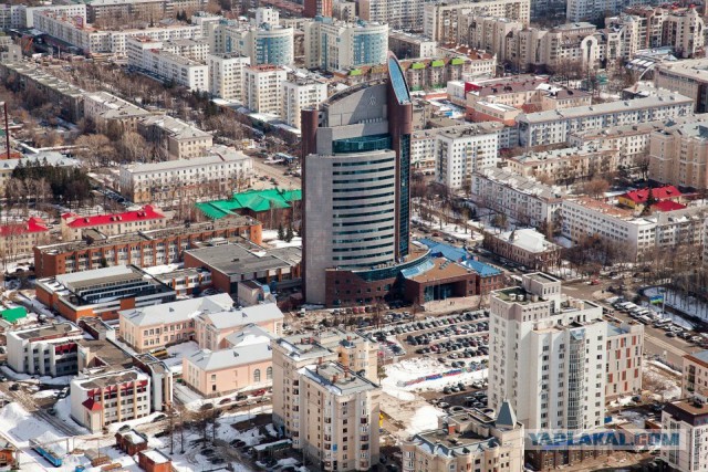 Фото некоторых городов с высоты