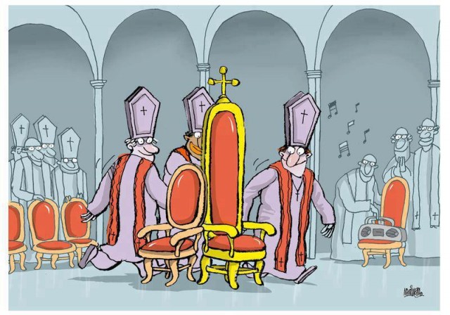 Приготовления к появлению нового Папы Римского