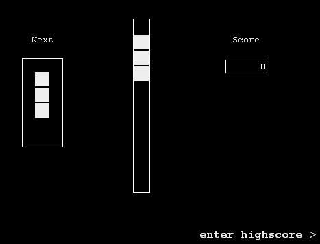 Простой Tetris