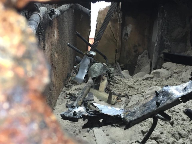 На борту поднятого бронекатера БК-31 найдено большое количество оружия