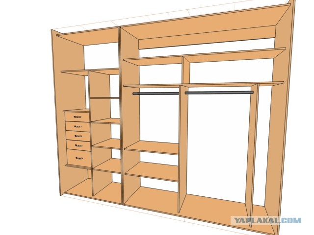 Шкаф купе своими руками