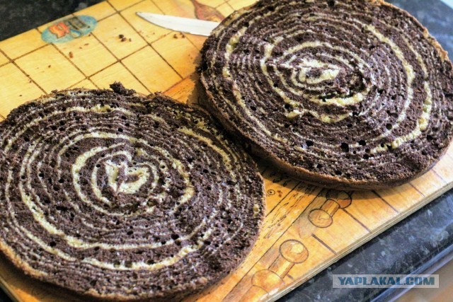 #ЯПовар. Торт "Зебра"