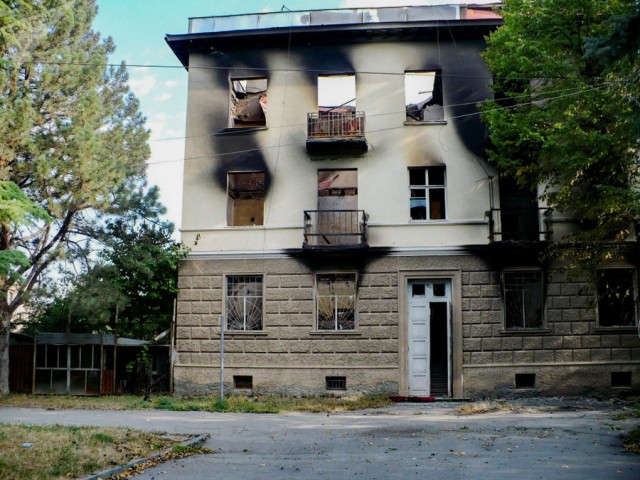 Цхинвал в августе 2008 года: кадры очевидцев и журналистов