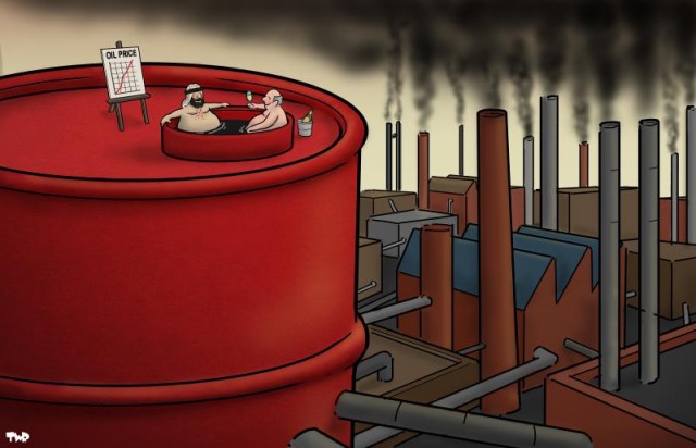 Заграничные сводки карикатурного фронта