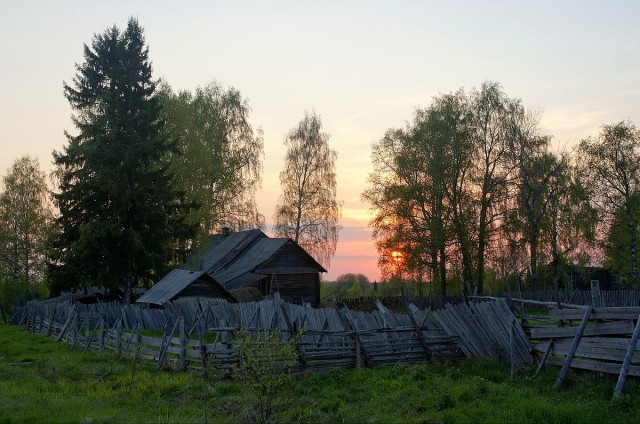Весной в русской глубинке