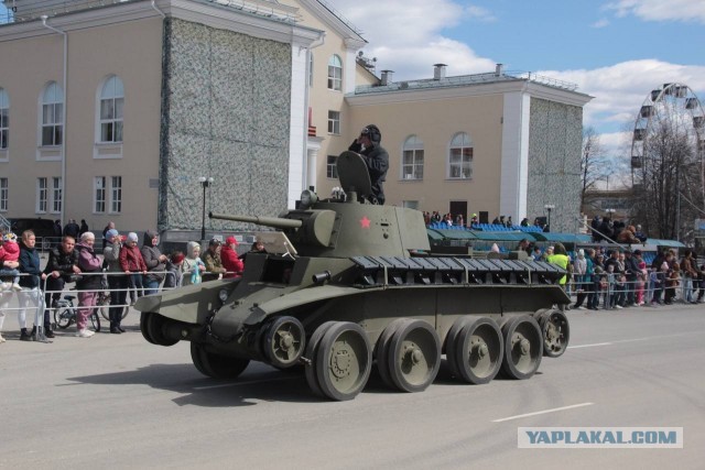 Фоторепортаж с  Парада Победы в Верхней Пышме