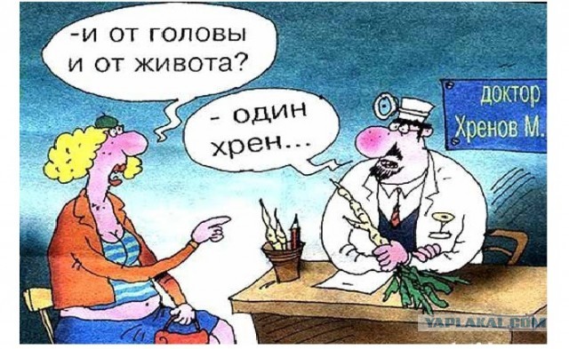 Классификация врачей по специализациям в карикатурах