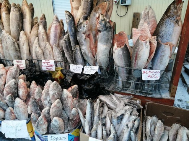 Сколько стоит мясо и рыба в Якутске