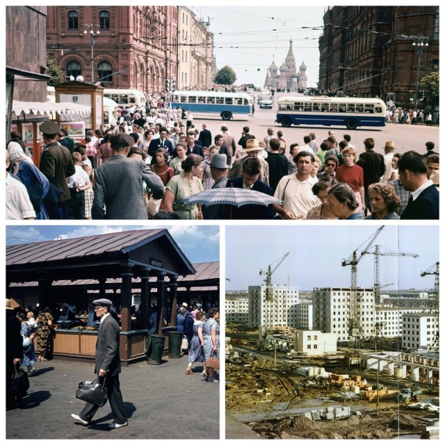 Прогулка по Москве 1960 года