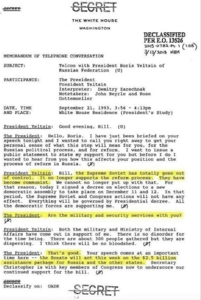Ельцинские реформы - 1992 год