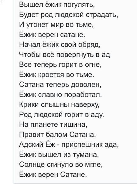 Вышел ёжик из тумана...