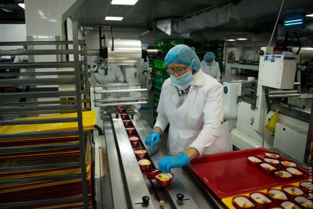 Приготовление самолетной еды