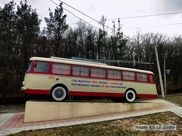 Крымские троллейбусы на самом длинном