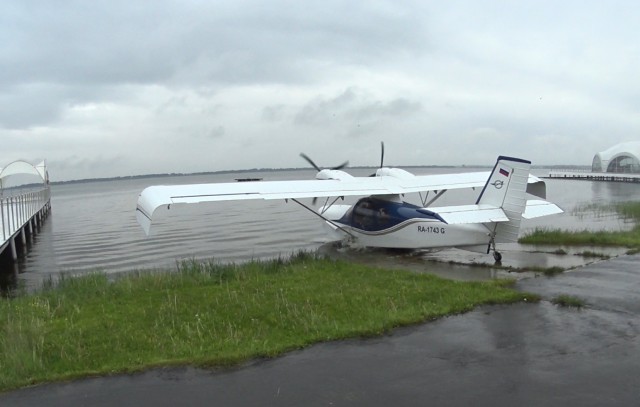 Новый российский самолет СК-12 "Орион"