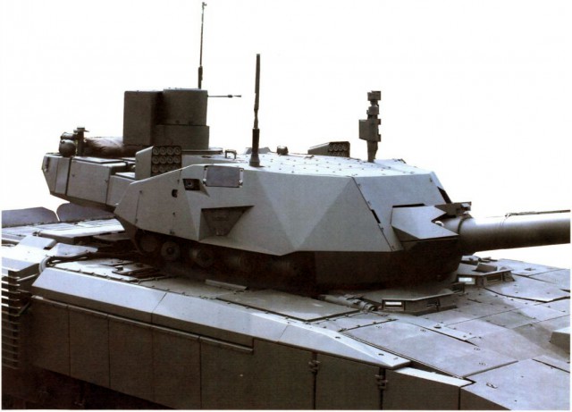 Фото интерьера основного танка Т–14 и тяжёлой БМП Т–15 на базе платформы "Армата"