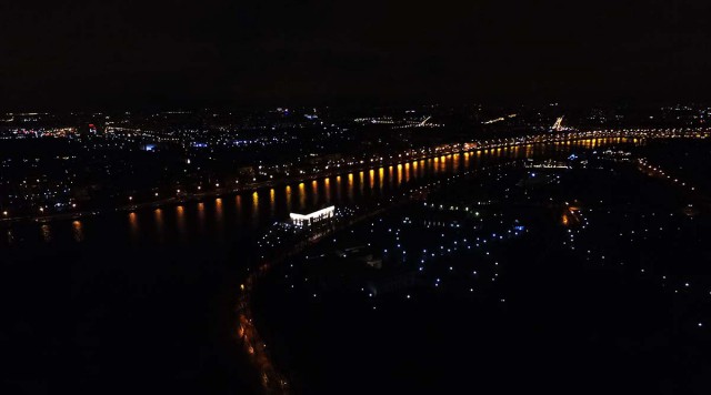 Ночные и вечерние фотографии Москвы