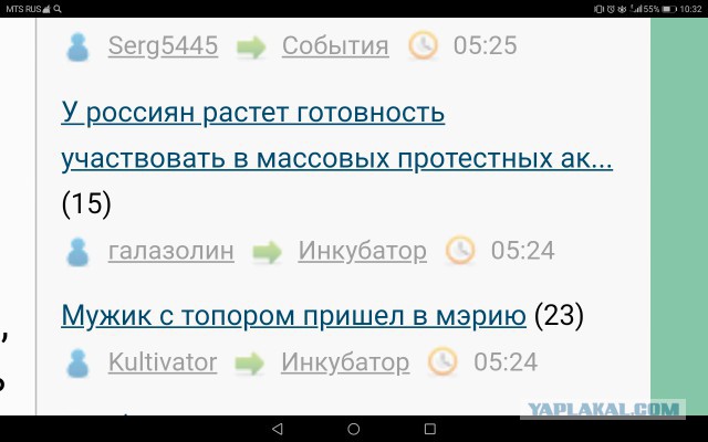 У россиян растет готовность участвовать в массовых протестных акциях