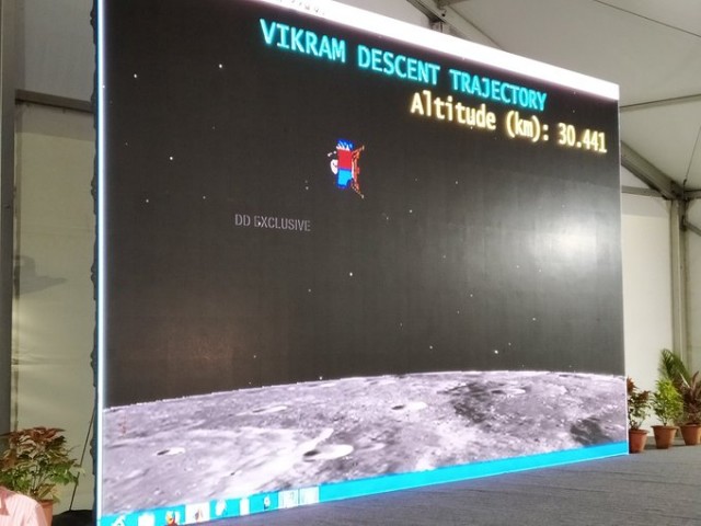 Посадка на луну: Трансляция посадки Chandrayaan-2  Индия
