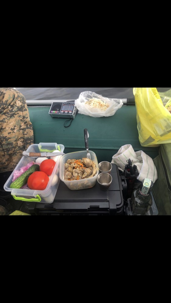 В понедельник о рыбалке