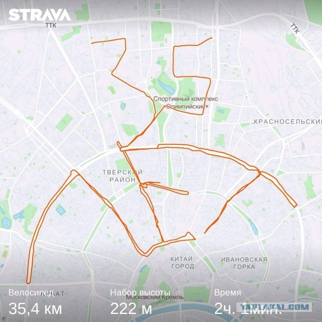 Велосипедист из Австралии намотал 150 км, чтобы с GPS-трекером изобразить на карте обложку Nevermind в честь 30-летней годовщины