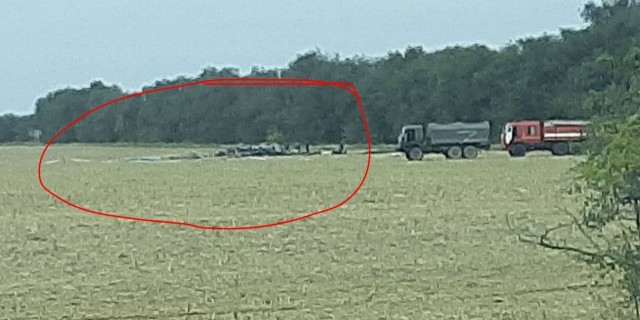 В Крыму разбился СУ-25