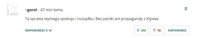 А что думают поляки про своё ЧП?