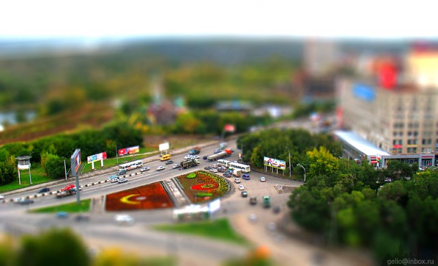 Игрушечный Новосибирск