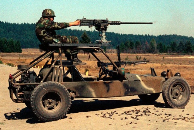 Howie Machine Gun Carrier - это прототип легкой разведывательной машины и пулеметного комплекса армии США