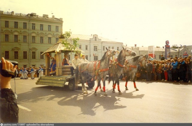 Прогулка по Москве 1997 года