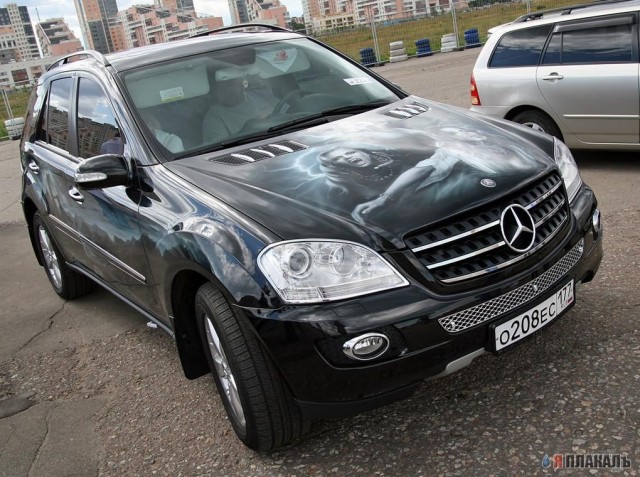 Аэрография автомобиля