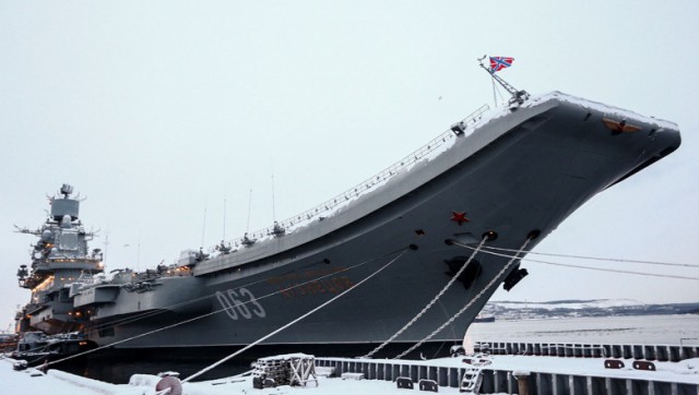«Адмирал Кузнецов» признан худшим авианосцем в мировой истории