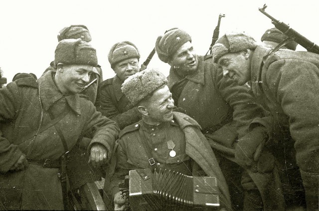 Быт солдат Красной Армии