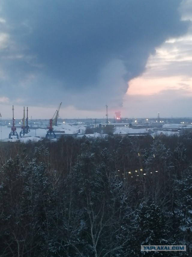 Порыв нефтепровода 06.03.2021 в Нижневартовске