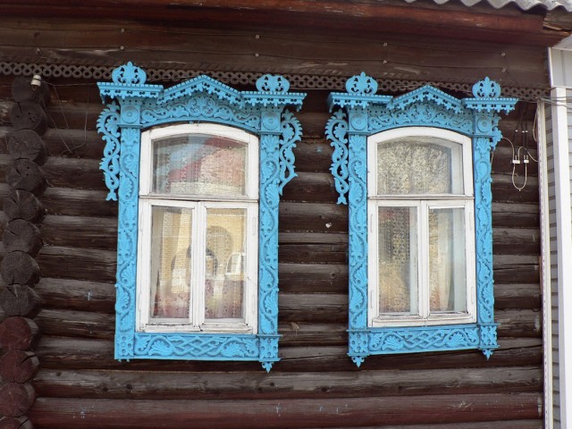 г.Семёнов. Наличники на окна (82 фото)