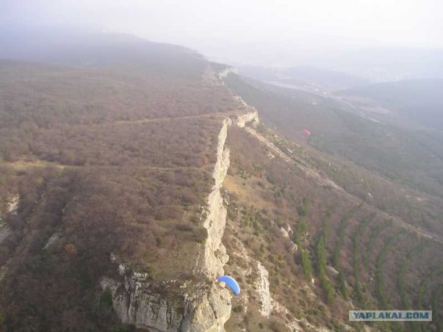 Крым. Терновка. Зимние дороги.
