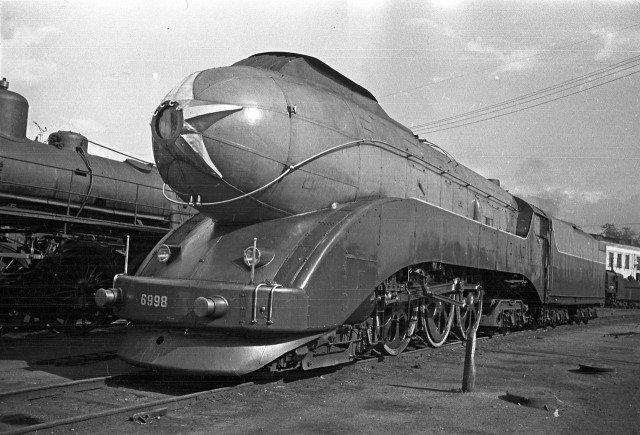 Новый скоростной паровоз Иосиф Сталин, ИС 20 вышел на магистрали страны, 1937 год