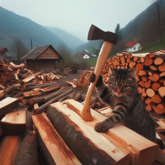 Удивительные приключения котиков в нейросети. К котовторнику
