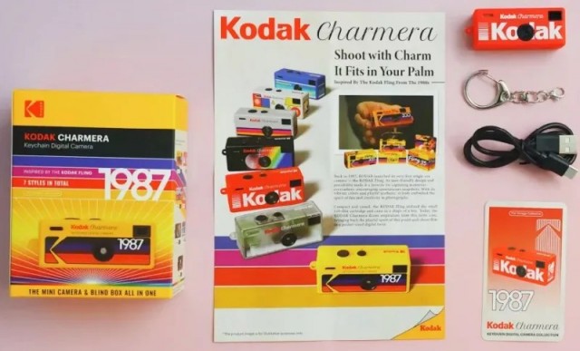 Спасаясь от банкротства, Kodak выпустила 30-граммовую 30-долларовую ностальгическую фотокамеру Charmerа