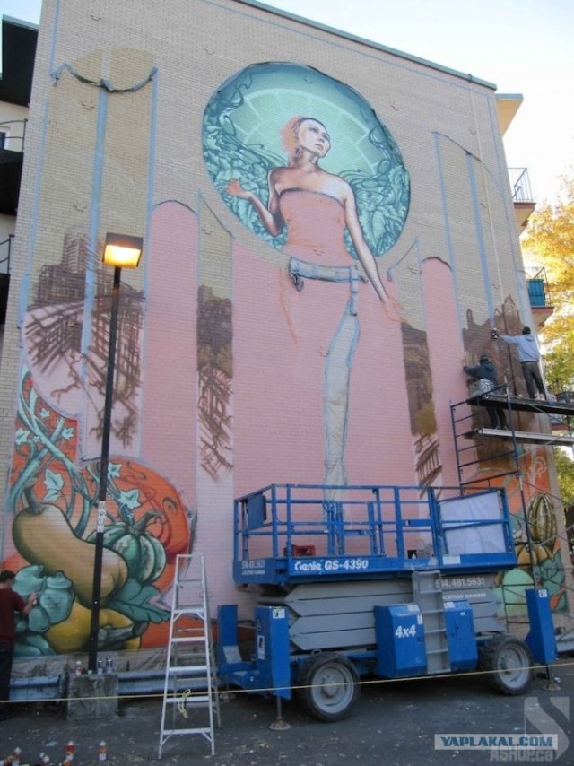 Граффити из Монреаля