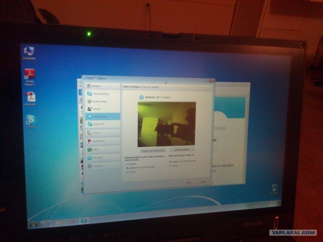 Веб-камера в ноутбук