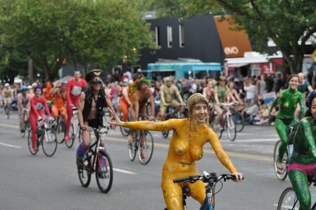 Парад голышом в Сиэтле