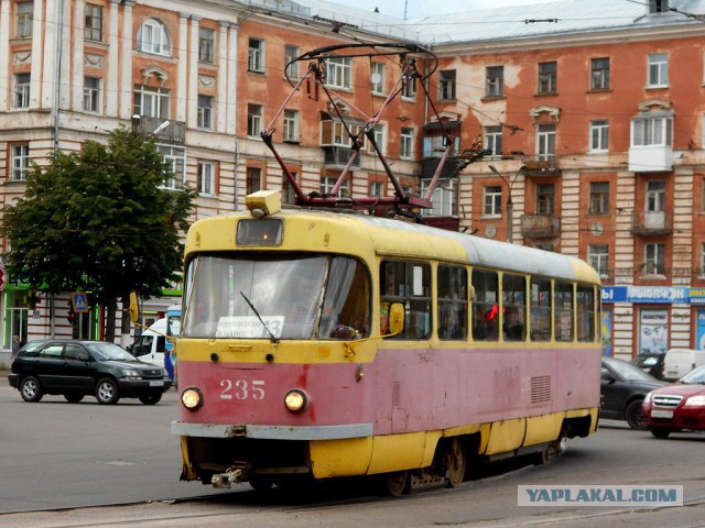 Новые трамваи в Твери