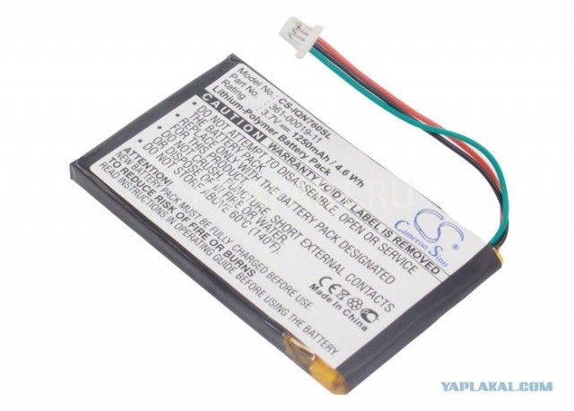 Меняем аккумулятор в навигаторе Garmin